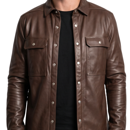 Sale Live on Logan Paul WWE Brown Leather Jacket