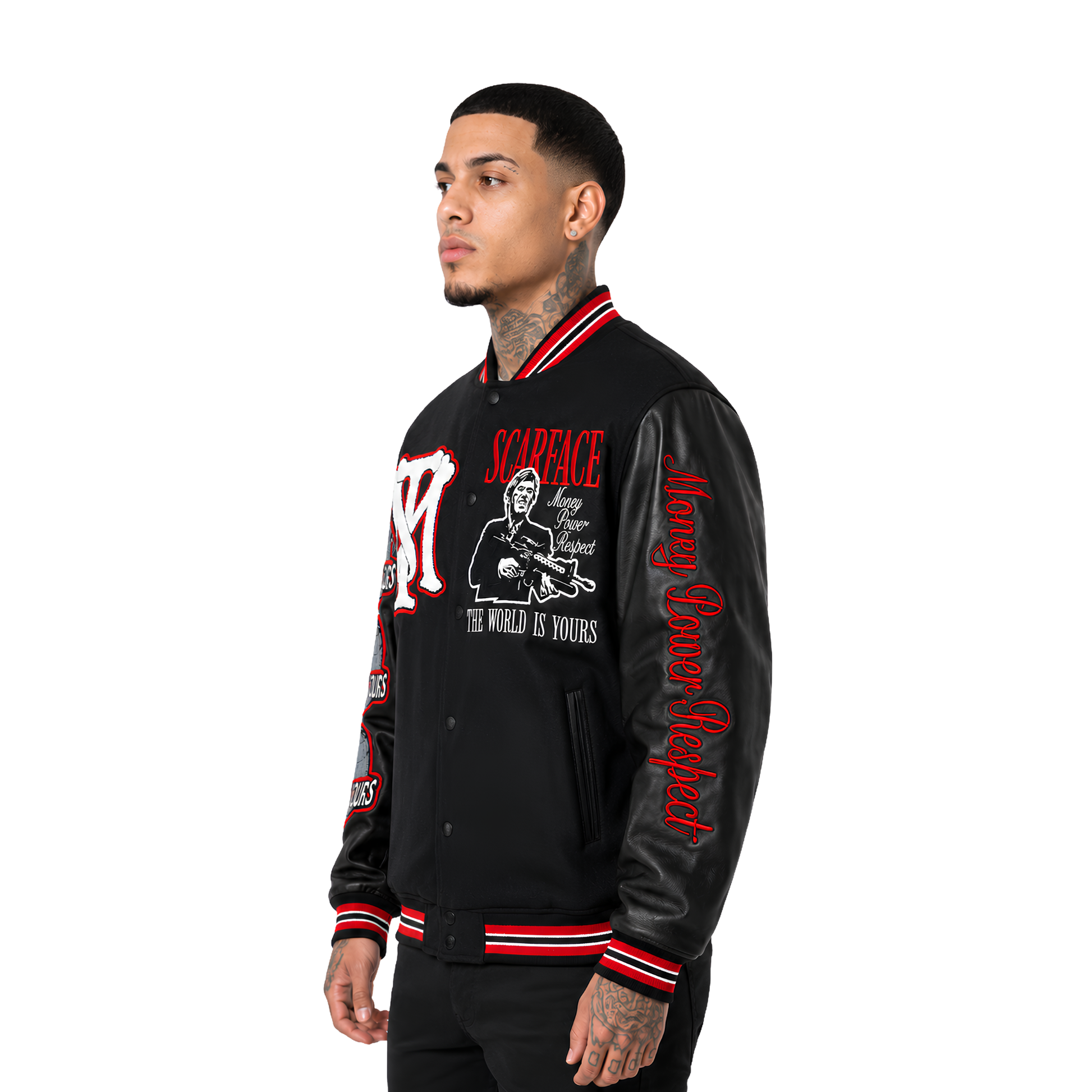 Shop The Halloween Edition Scarface Varsity Jacket Today