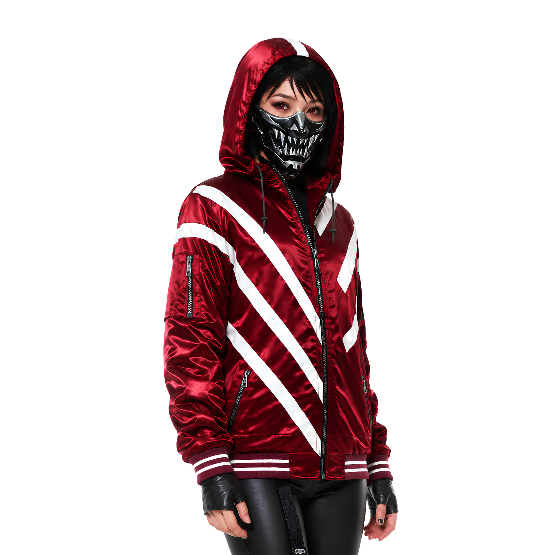 Shop The Reina Tekken 8 Two-Tone Hooded Jacket