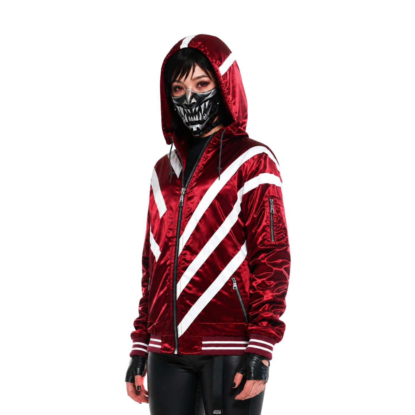 Shop The Reina Tekken 8 Two-Tone Hooded Jacket Now