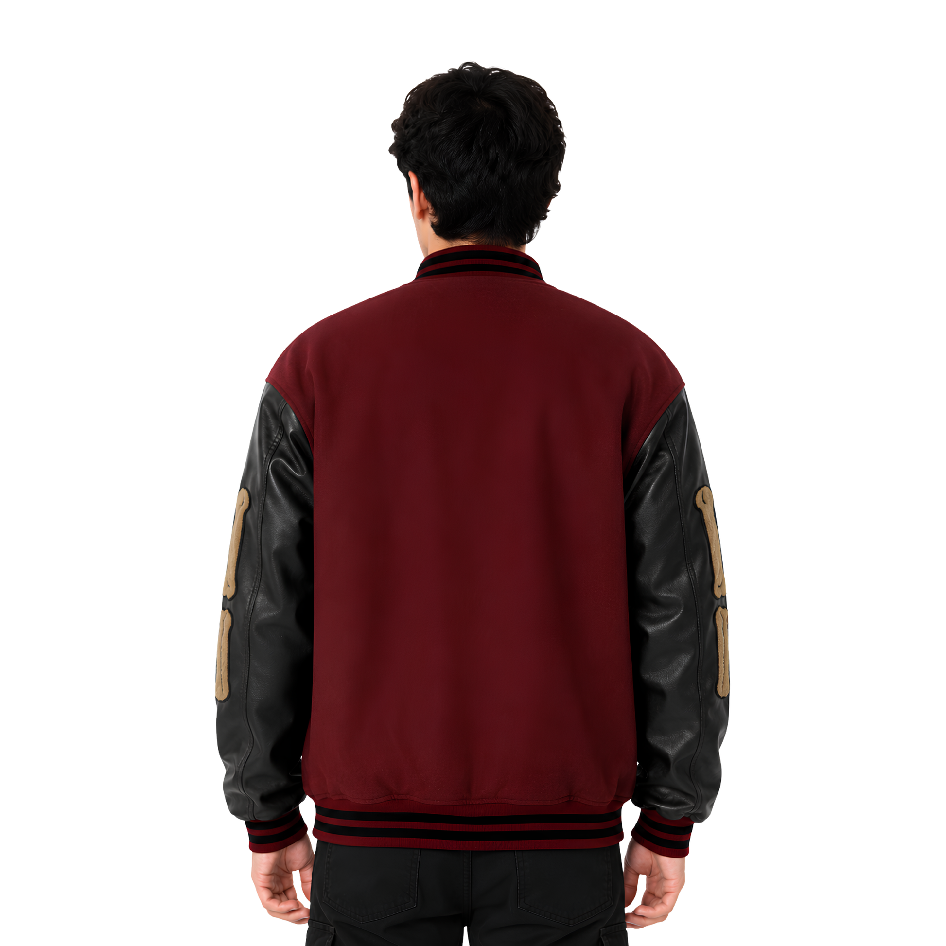 Shop The Skeleton Baseball Letterman Jacket
