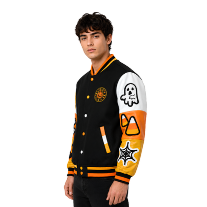 Shop The Spooky Boo Halloween 2026 Varsity Jacket