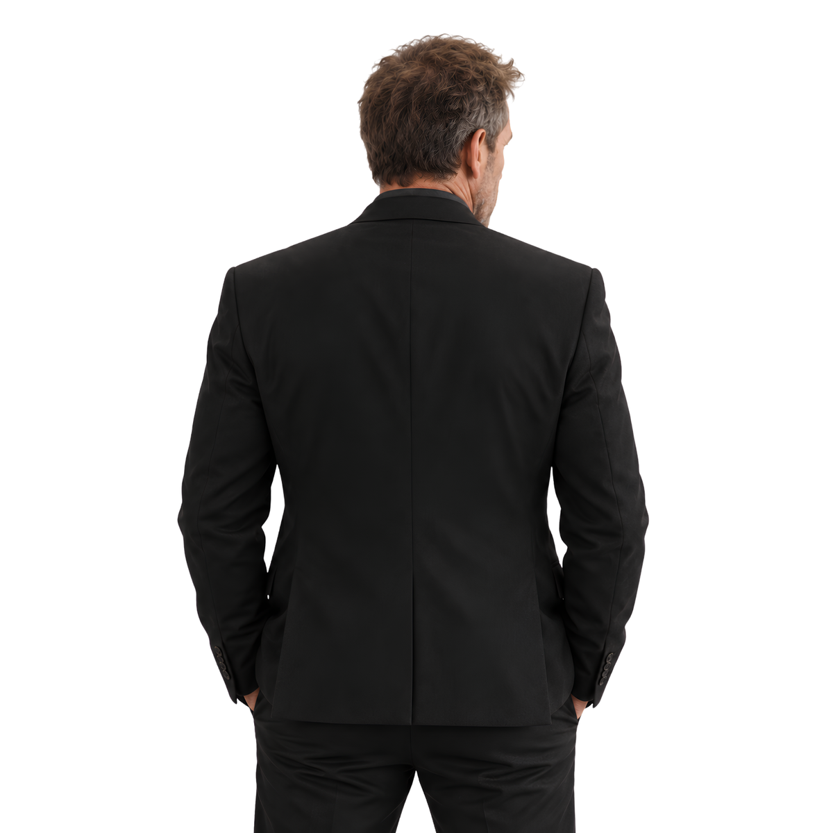 Shop The Wanted Man Hugh Laurie Black Blazer