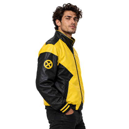 Shop The X-Men Cyclops Mutant Cosplay Moto Leather Jacket Today