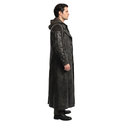 Shop the Henry Cavill Highlander Movie Black Leather Trench Coat