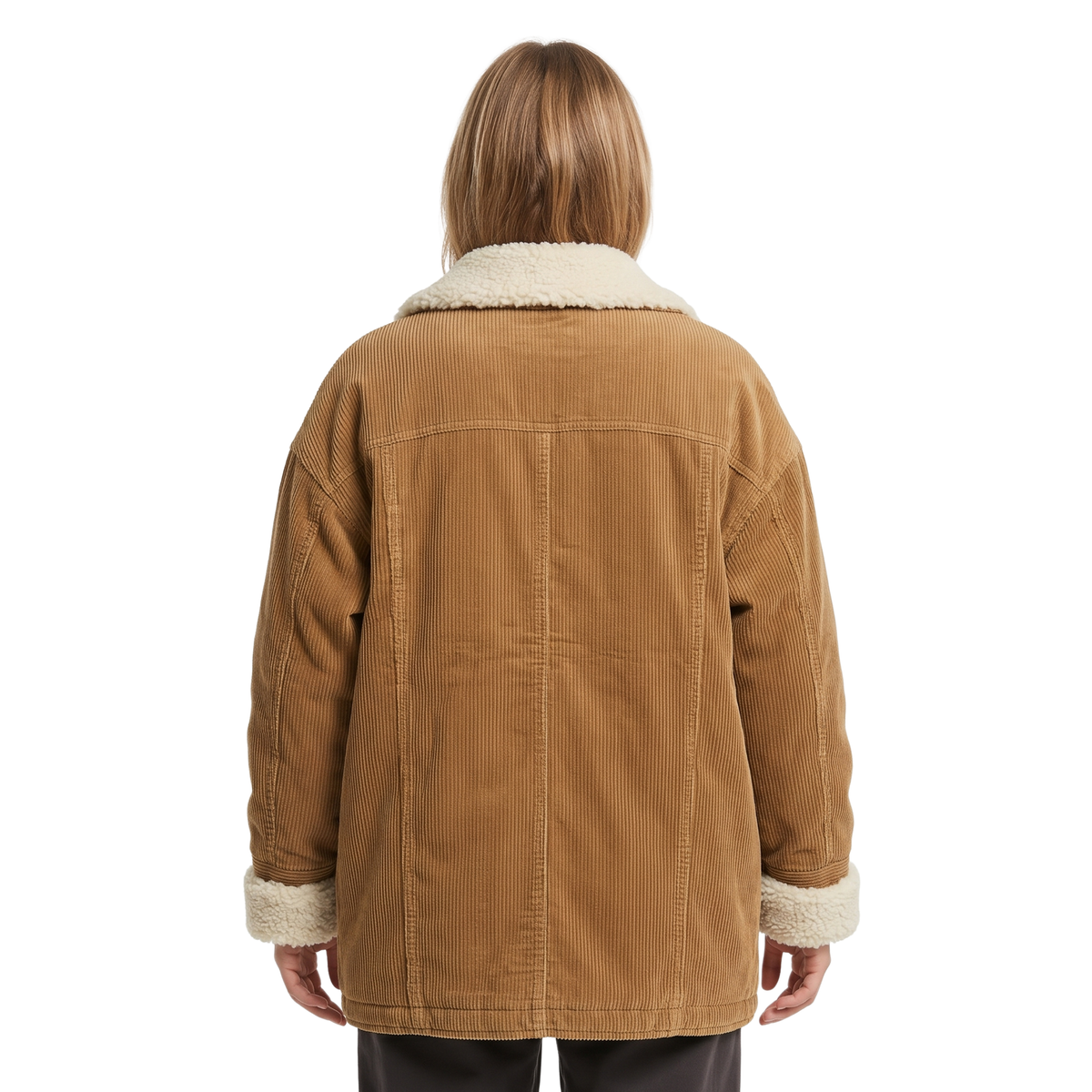 Shop the Lainey Wilson New Year’s Eve Brown Shearling Coat Today