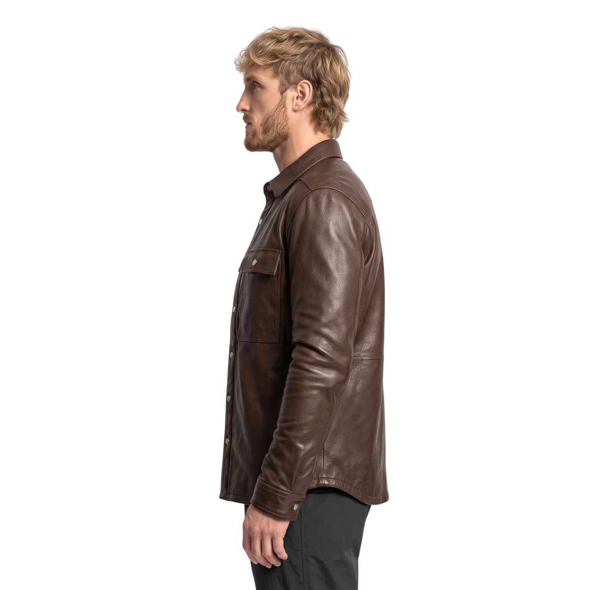 Shop the Logan Paul WWE Brown Leather Jacket