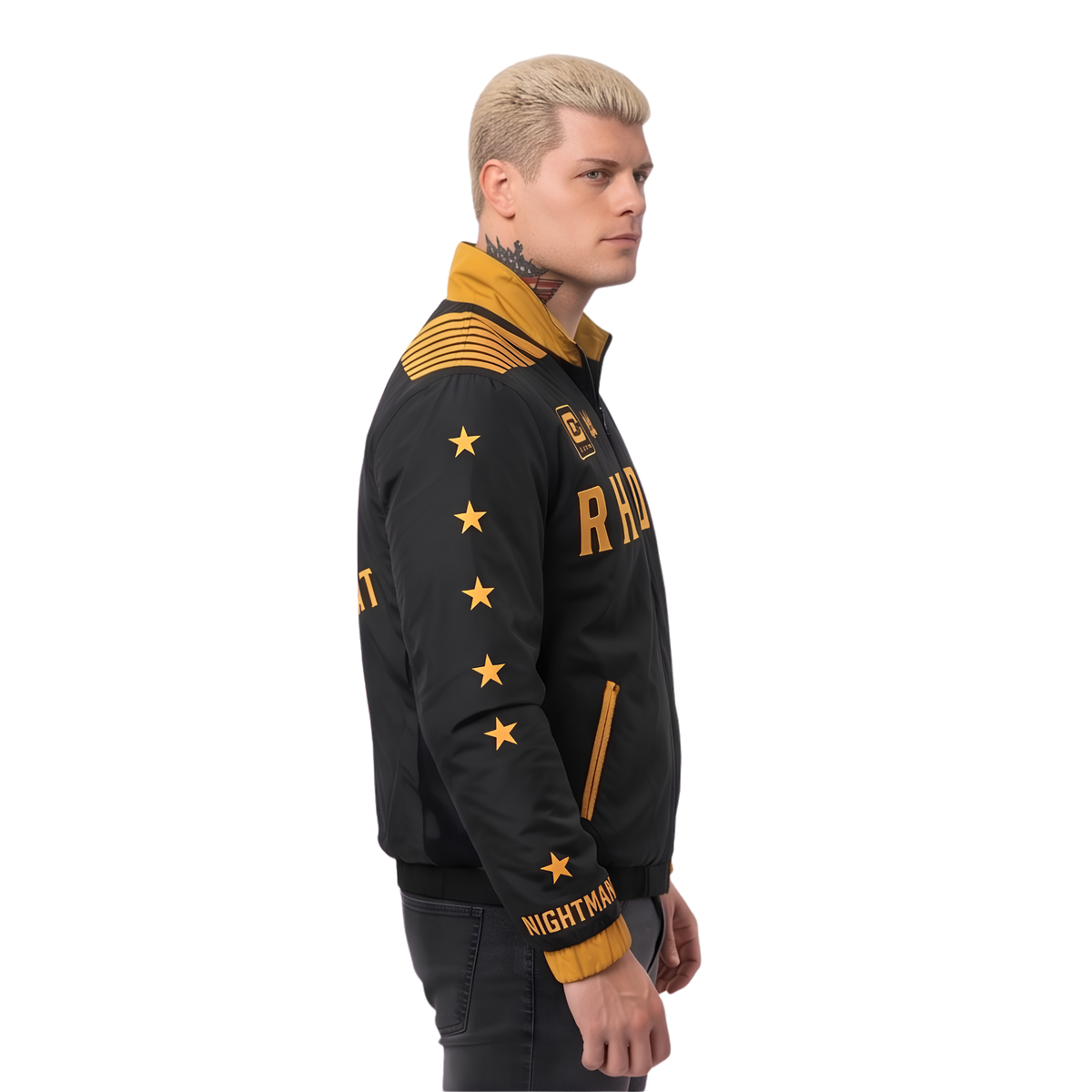 Shop the SmackDown 2026 Cody Rhodes Black Windbreaker Jacket Today