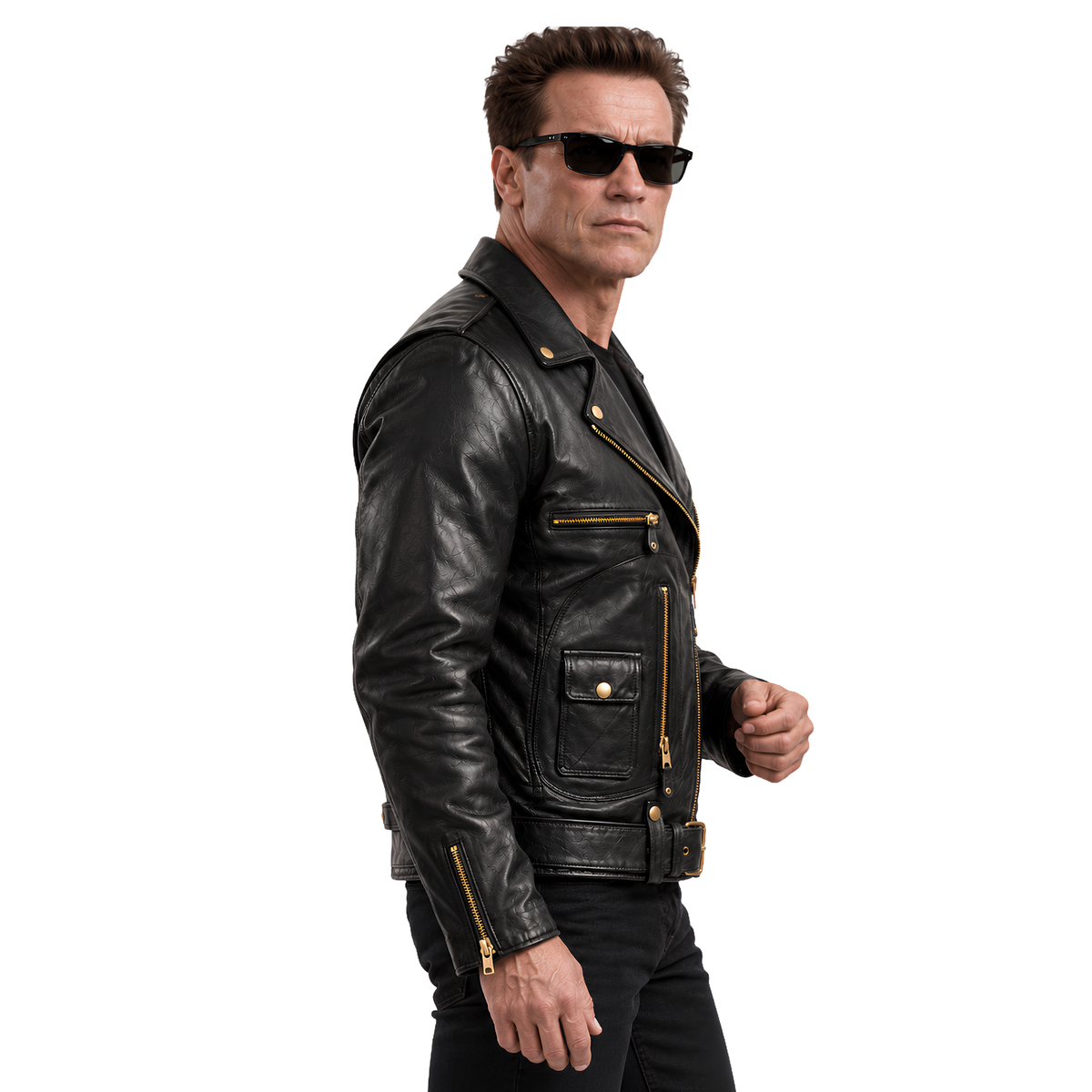 Shop the Terminator 2 Judgment Day Arnold Leather Jacket